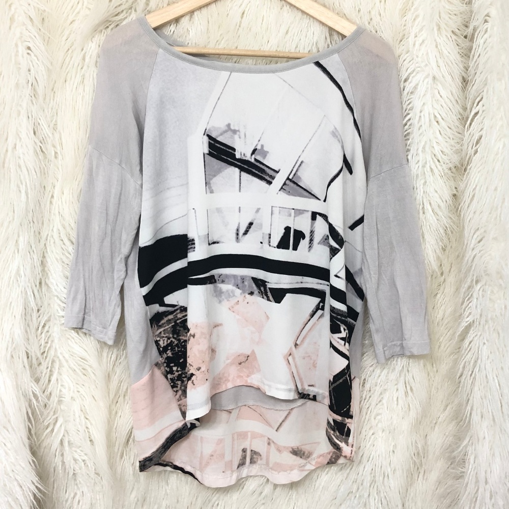 Calvin Klein Grey tunic top